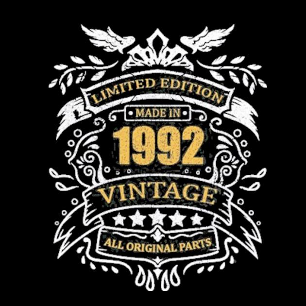 Limited edition 29th birthday gift idea vintage 1992 ver2 preview