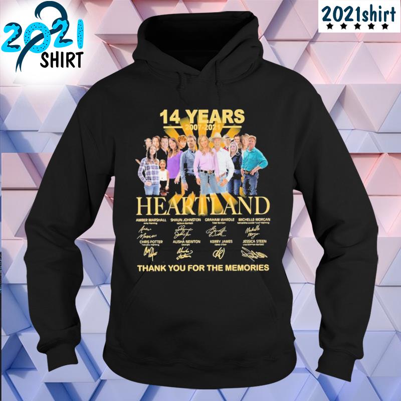 14 years heartland thank you for the memories s Unisex hoodie